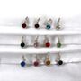 Sterling Silver Christmas Robin Beaded Stretch Bracelet, thumbnail 12 of 12