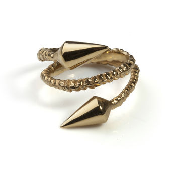 Double Spike Ring, 5 of 11
