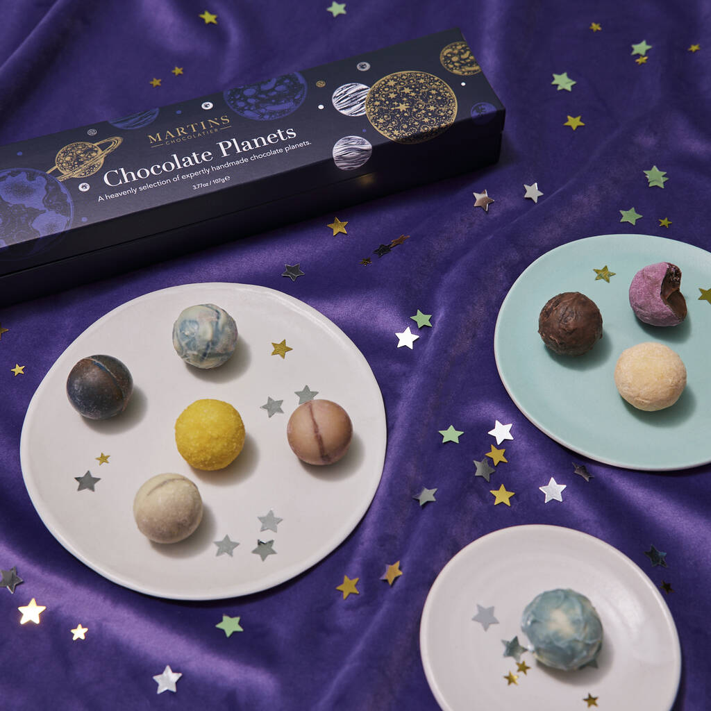 Handmade Luxury Chocolate Planet Gift Set, 1 of 5