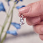 Bluebell Solid Silver Charm, thumbnail 2 of 7
