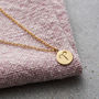 Small Zodiac Disc Necklace, thumbnail 3 of 9