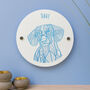 Personalised Dachshund Wall Plaque, thumbnail 2 of 4