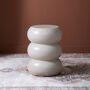 Essie Curvy Side Table In Panna Cotta, thumbnail 2 of 5