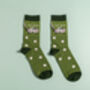 Father’s Day Golf Bamboo Socks, thumbnail 3 of 3