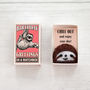 Wool Felt Sloth Birthday Gift In A Matchbox, thumbnail 2 of 5