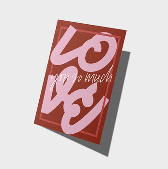 Love You Card | Anniversary Card | Valentines, 2 of 3