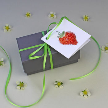 Gift Tags With Strawberry, Raspberry And Blueberries, 3 of 6