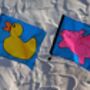 Bike Visibility Flag Fun Flags To Be Seen With, thumbnail 7 of 9