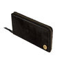 Black Cowhide Leather Clutch And Purse Matching Set, thumbnail 4 of 9