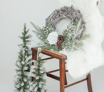 Luxury Winter Christmas Country Wreath, 2 of 7