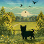 Yorkshire Terrier In A Summer Park. Limited Edition Dog Print, thumbnail 6 of 8