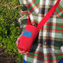 Water Bottle Carrier From Recycled Royal Mail Postbags, thumbnail 2 of 7