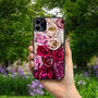 iPhone Case Red And Pink Roses 12 13 14 15 Se, thumbnail 1 of 2