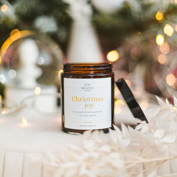 Botanical Candle Birthday Gift For Her Aromatherapy Housewarming Gift Scented With Essential Oils, 3 of 12