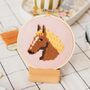 Horse Cross Stitch Kit, thumbnail 1 of 4