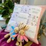 Personalised Bunny Memory Cushion**, thumbnail 9 of 10
