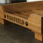 Engraved Oak Dog Bed With Bespoke Sizes, thumbnail 8 of 12
