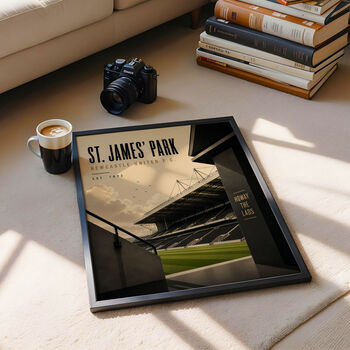 Newcastle St James' Park Football Stadium Poster, 5 of 5
