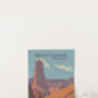 Bryce Canyon National Park USA Travel Poster Art Print, thumbnail 2 of 8