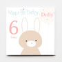 Happy Birthday Bunny Greeting Card, thumbnail 1 of 2