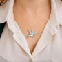 Sterling Silver Pegasus Necklace, thumbnail 3 of 12