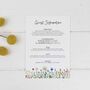 Wildflower Wedding Invitations And Stationery, thumbnail 3 of 9