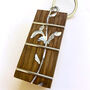 Gift For Guitarists. Guitar Keychain 'Steve', thumbnail 5 of 6