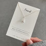 Silver Eiffel Tower Necklace. Friendship Gift, thumbnail 1 of 5