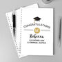 Personalised Graduation A5 Notebook, thumbnail 1 of 4