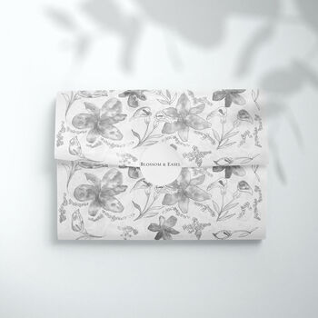 Cotton Lilies Makeup And Cosmetic Bag, 6 of 6