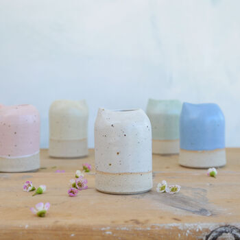 Handmade Stone Ceramic Milk Jug, 3 of 10
