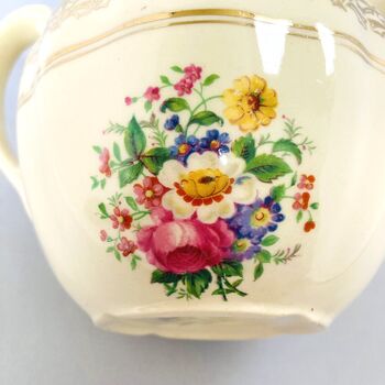 Vintage / Antique Floral Milk Jug ~ One Pint, 4 of 10