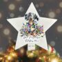 Personalised Dachshund In Christmas Lights, thumbnail 8 of 12