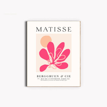 Matiise Pink Leaf And Sun Art Print, 4 of 4