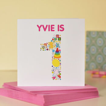 Personalised Child's Age Birthday Card, 8 of 10