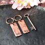 7th Anniversary Solid Copper Keyring, thumbnail 7 of 11