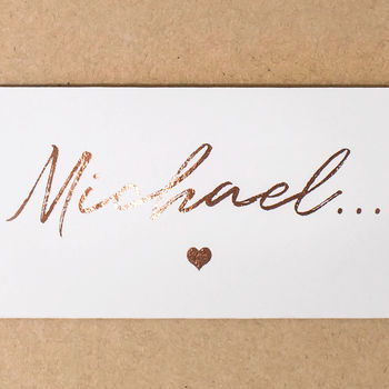 Personalised Marry Me Gift Boxed Card, 8 of 11