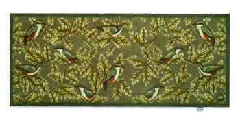 Hug Rug Washable Nuthatch One Rspb Runner, 2 of 2