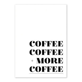 'Coffee, Coffee + More Coffee' Print, 2 of 2