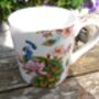 Jumbo Mug In Peacock Design, thumbnail 2 of 6