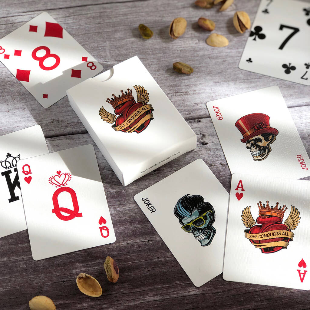 Tattoo Themed Poker Playing Cards, 1 of 12