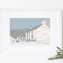 Personalised Hand Drawn House Portrait Illustration, thumbnail 6 of 12
