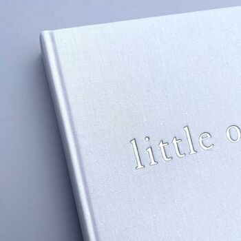 Linen 'Little One' Photo Album, 3 of 3
