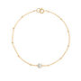 Gold Or Silver Delicate Pearl Satellite Bracelet, thumbnail 4 of 9