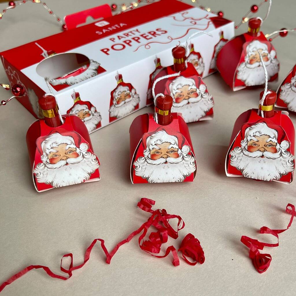 Santa Party Poppers, 1 of 2