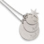 Three Personalised Silver Medal Necklace, thumbnail 2 of 12