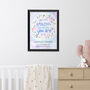 Personalised Amazing Floral Christening Print, thumbnail 8 of 12