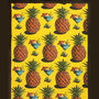 Vibrant Pineapple Tea Towel, thumbnail 2 of 5
