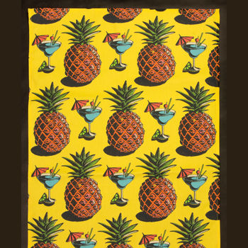 Vibrant Pineapple Tea Towel, 2 of 5