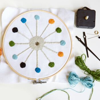 Make Your Own Cross Stitch Clock, 2 of 3